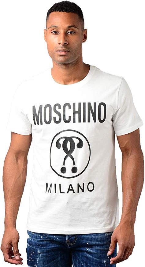 moschino white t shirt men.